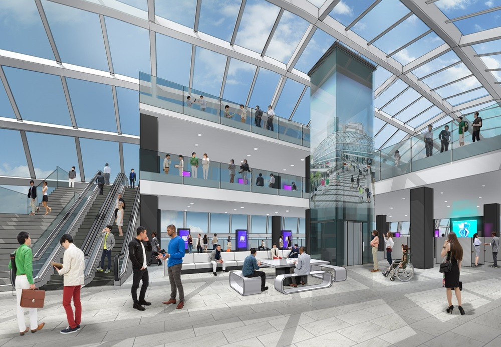 大阪メトロが2022年に公表した森之宮新駅の構内イメージ（出所：大阪市高速電気軌道）