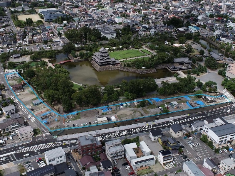 松本城の外堀復元へ最後の用地買収、国宝天守だけではない史跡の魅力