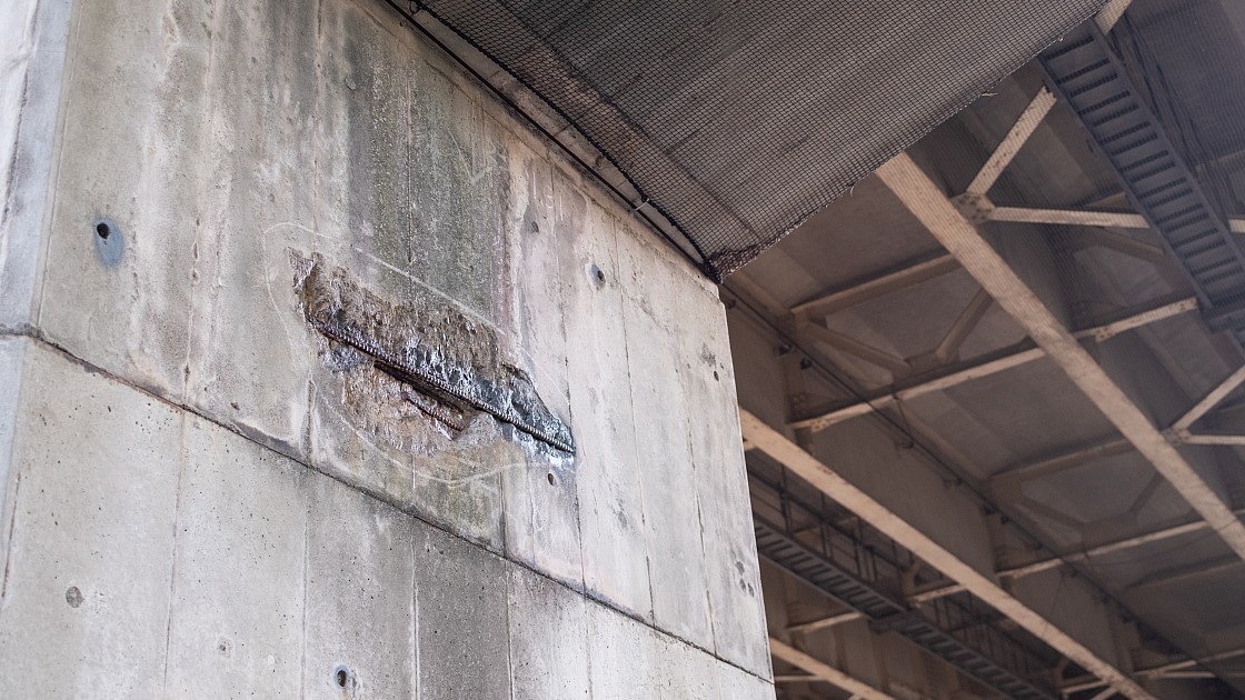 コンクリート内部の欠陥を超音波で検出、3Dで可視化　東北大学