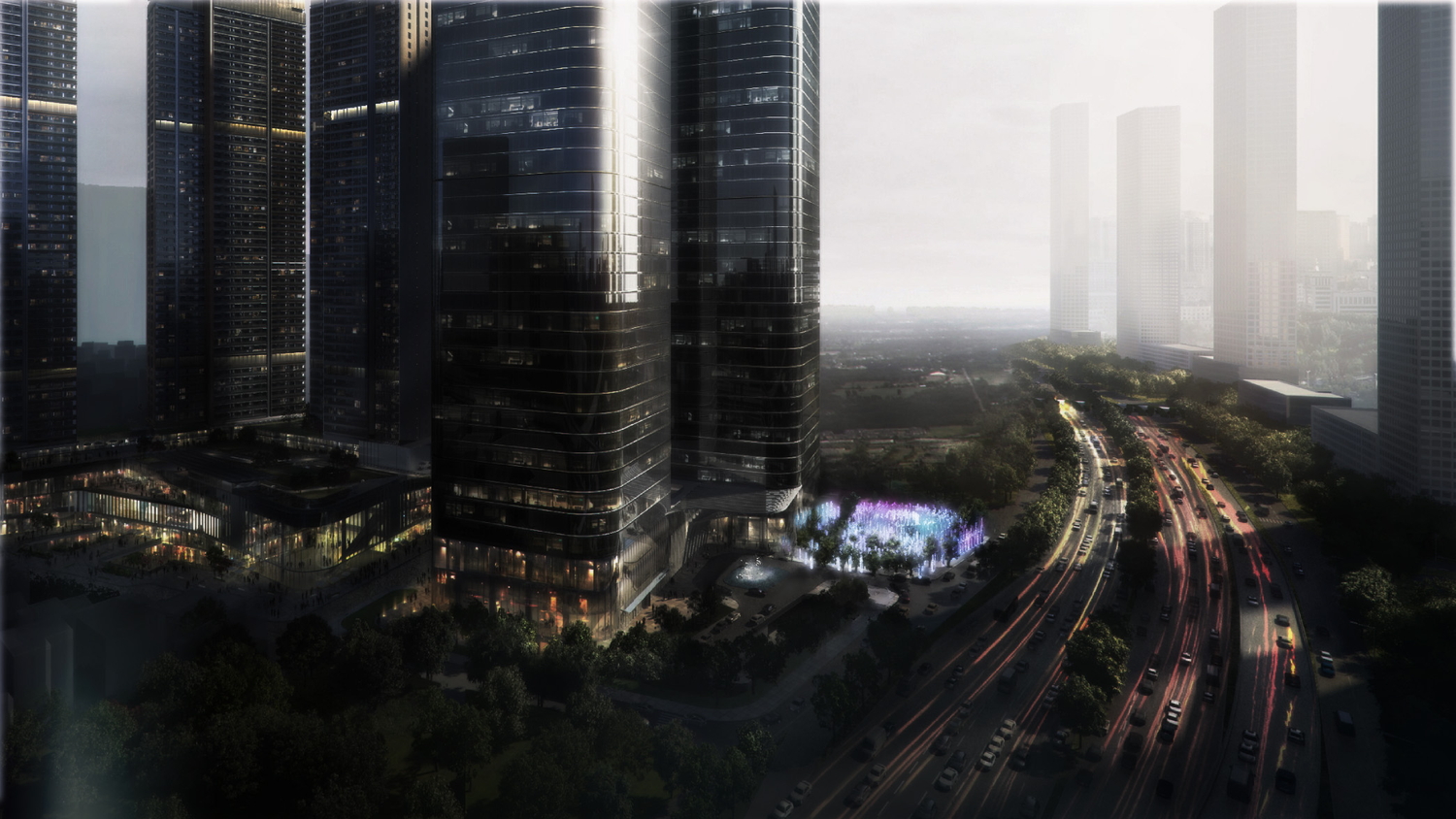 延べ300万m2の都市開発にチームラボ参画、体験型広場を深センに | 日経