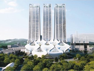 大手建築会社【熊谷組】の旗【年代物・貴重品レア】 熊谷組が台湾でザハ・ハディドの遺作受注 | 日経クロステック