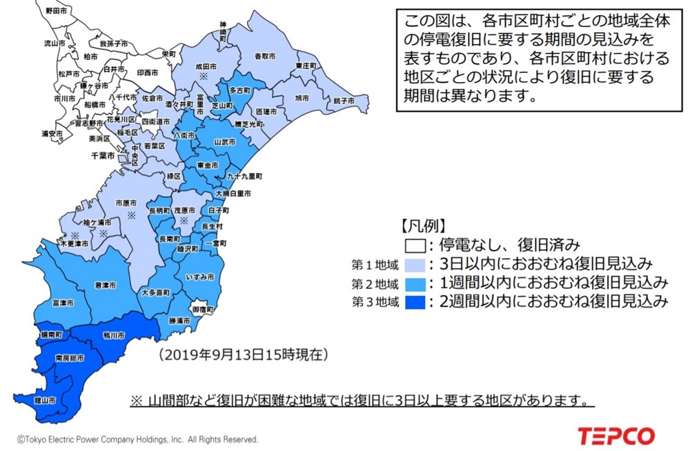 長期化する停電 強風で飛んだ屋根 台風15号が与えた南房総の苦難 日経クロステック Xtech