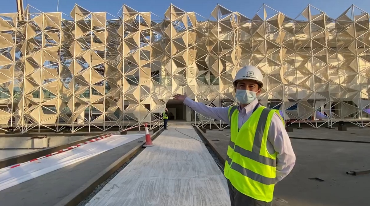 大林組グループの大林ミドルイーストが施工を担当（写真：永山祐子建築設計、20年11月28日時点）