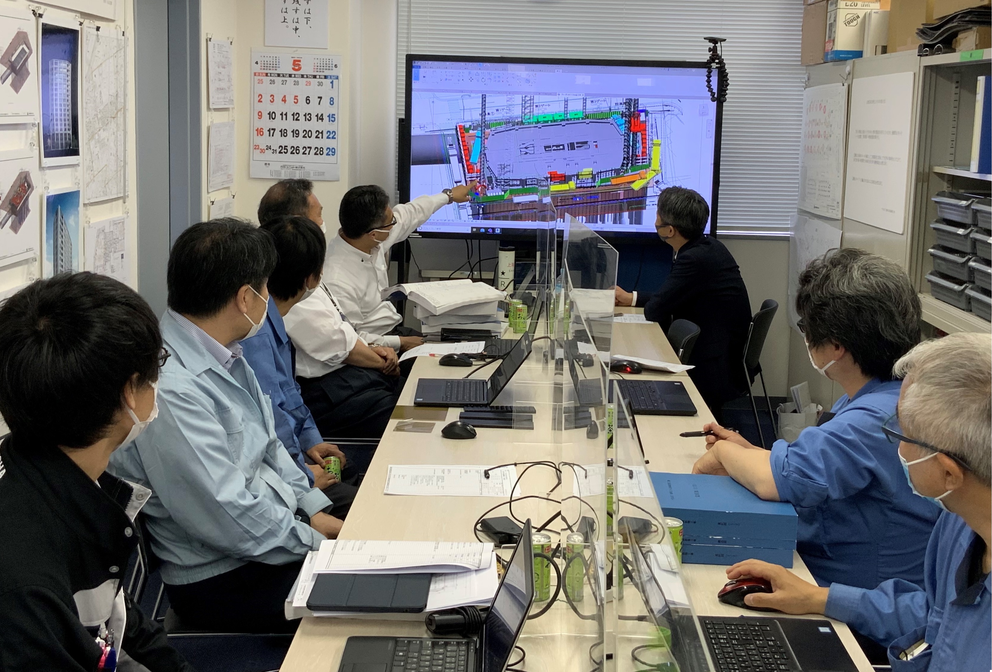 意匠 構造 設備網羅した Bimファーストモデル 東急建設が着工前の作業所に導入 日経クロステック Xtech