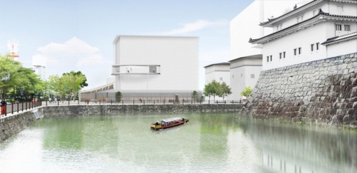 静岡市歴史博物館の外観イメージ。敷地は駿府城公園付近。JR静岡駅から600mほどの場所だ（資料：静岡市）