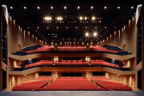 東京建物 Brillia HALL（豊島区立芸術文化劇場）の客席を舞台側から見る（写真：豊島区）