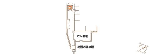 城東小学校の地下2階平面図（出所：東京都中央区）