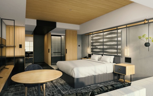 客室の完成イメージ(出所:東京建物)