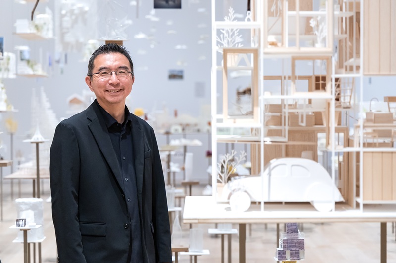 藤本壮介氏の大規模個展、1000の模型や仙台プロポ勝利施設と大屋根