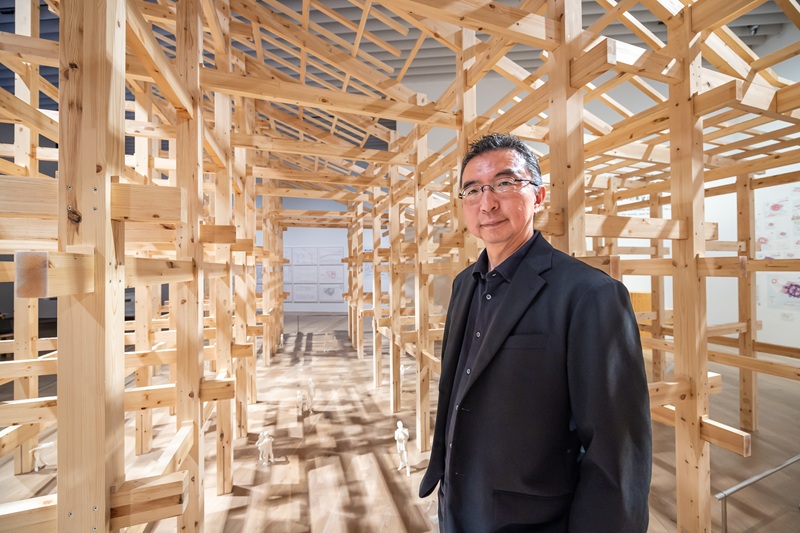 藤本壮介氏の大規模個展、1000の模型や仙台プロポ勝利施設と大屋根