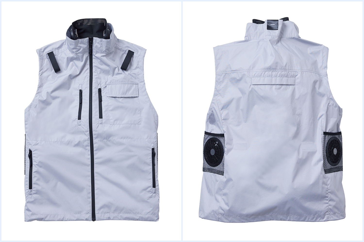 大東建託がペルチェとファンのダブル搭載ベスト開発、熱中症対策で重ね