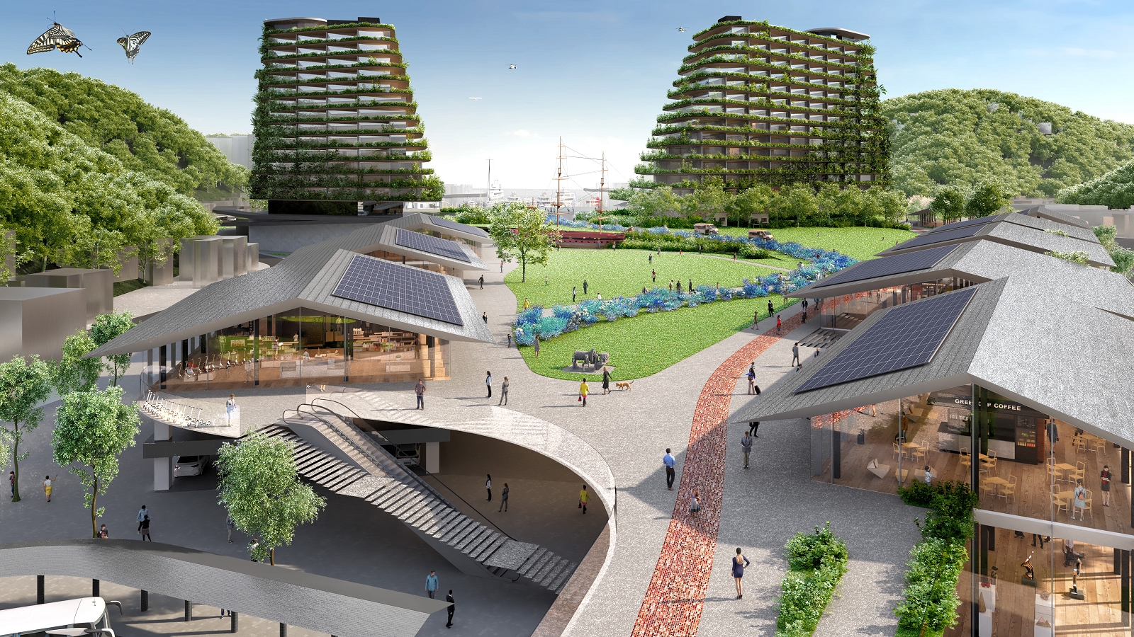 「浦賀再開発」は29年度以降完成、隈研吾氏や前田建設工業などが参画