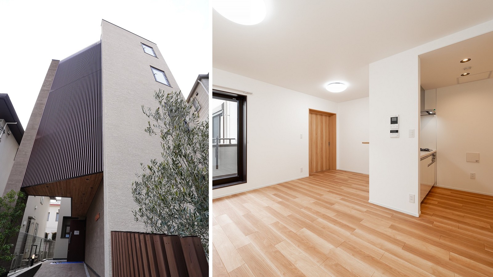 三菱地所ホーム、国内で希少な1時間耐火構造の4階建て木造集合住宅