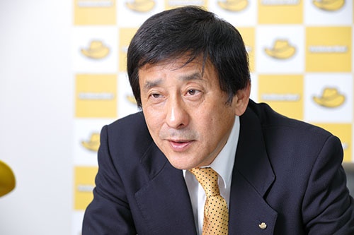 イエローハットの堀江康生社長(撮影:竹井俊晴)