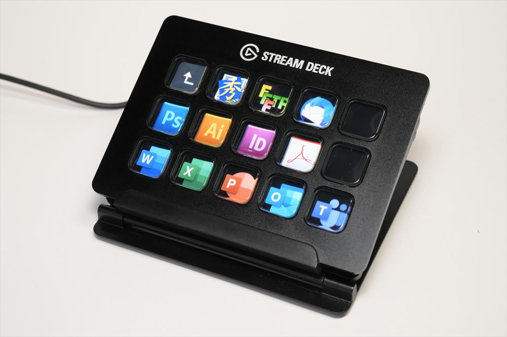 毎日のキー操作が楽になるマクロキーボード、「Elgato Stream Deck」の ...