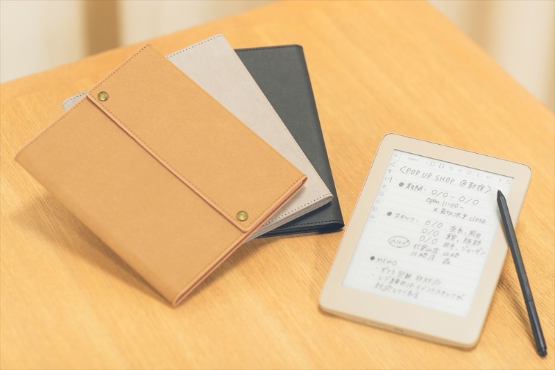 フェルト芯のペンの書き心地は キングジムの電子ノート Freno を発売前レビュー 日経クロステック Xtech