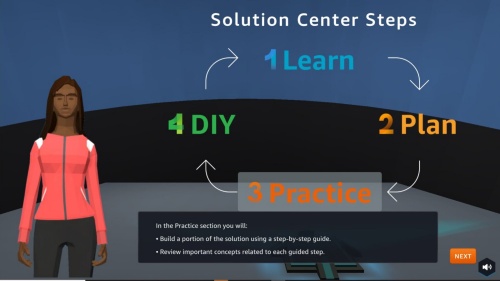 「Learn」「Plan」「Practice」「DIY」の4ステップでAWSの知識やノウハウを習得する