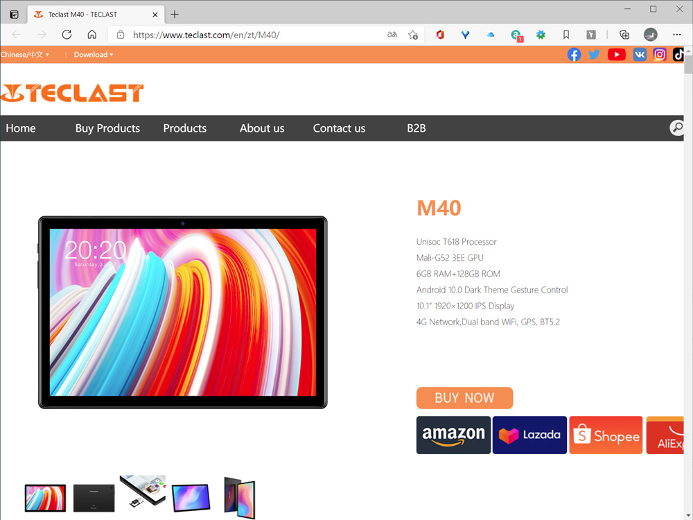 2万円台前半の10型タブレット「M40」、悩んで買った自腹レビュー（2