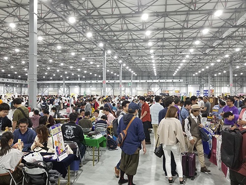 アナログゲームのイベント「ゲームマーケット2019春」の様子