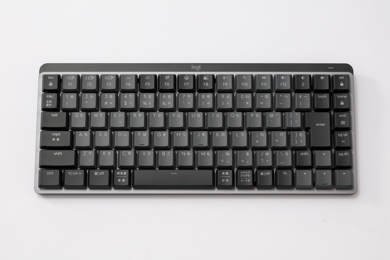 メカニカルキーボードとしては薄型の「MX MECHANICAL MINI」、打ち心地