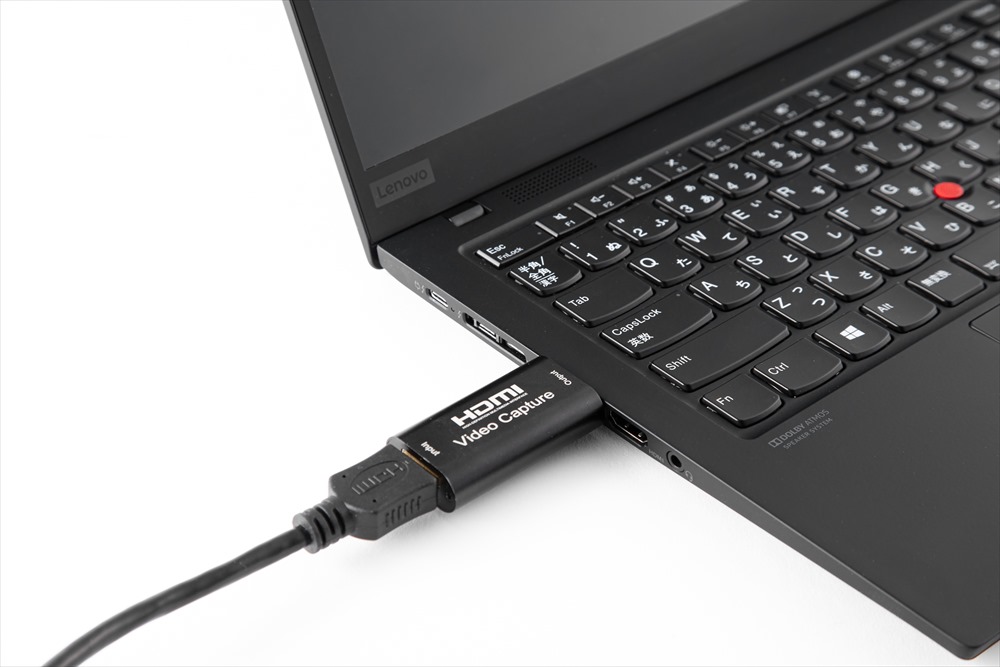 極上品/Core-i3/Webカメラ/4Gメモリ/オフィス/HDMI/ソフト多数 デジカメが高画質のWebカメラになるか、730円の「HDMIキャプチャー」を