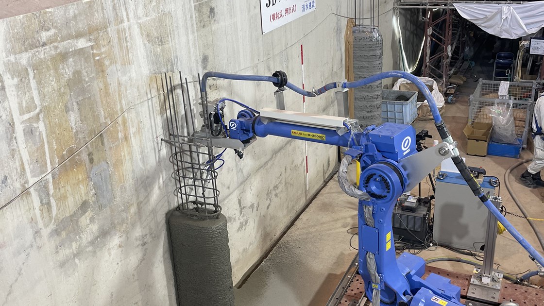 1位は「材料噴射型3Dプリンターで鉄筋入りの柱を印刷　清水建設」