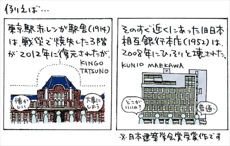 日本唯一 編集長がイラストを描く建築ルポはこうして始まった 2ページ目 日経クロステック Xtech