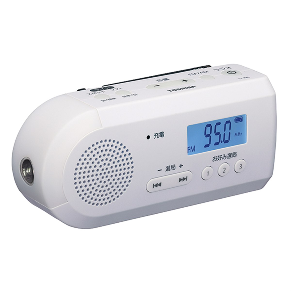 防水系クロックラジオ　TOSHIBA CUTE BEAT TY-BR30F Amazon.co.jp: 東芝 ラジオ TY-BR30F : 家電＆カメラ