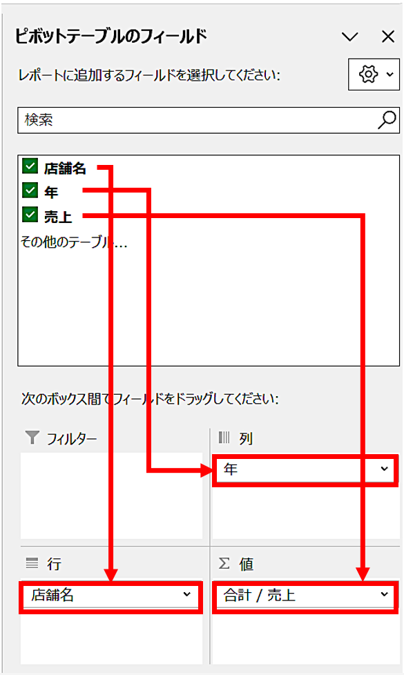 Excelで集計表の作成、ピボットテーブルで「急がば回れ」がうまくいく | 日経クロステック（xTECH）