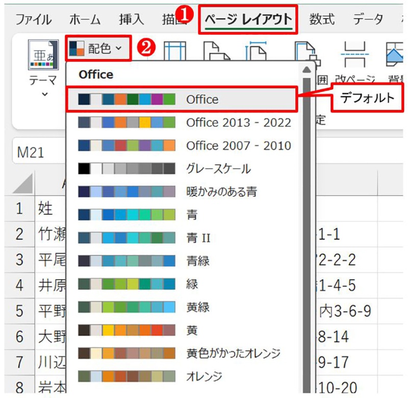 Excelグラフを見やすくする方法!デザインと配色で改善 3 01