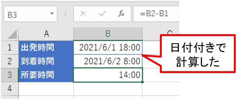 Excelで時刻表 日にちがまたがる旅程の所要時間を計算する 日経クロステック Xtech