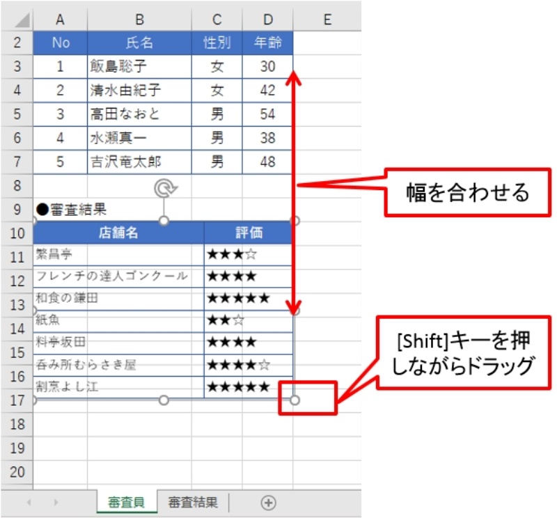 セル幅の異なるexcel表 1枚のシートに収める簡単ワザ 日経クロステック Xtech セル幅の異なるexcel表 1枚のシートに収める簡単ワザ 日経クロステック Xtech