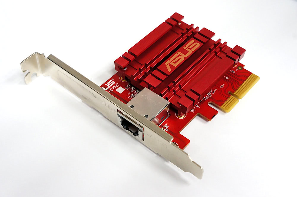 ASUS XG-C100C 10G PCIE ネットワークインターフェースカード