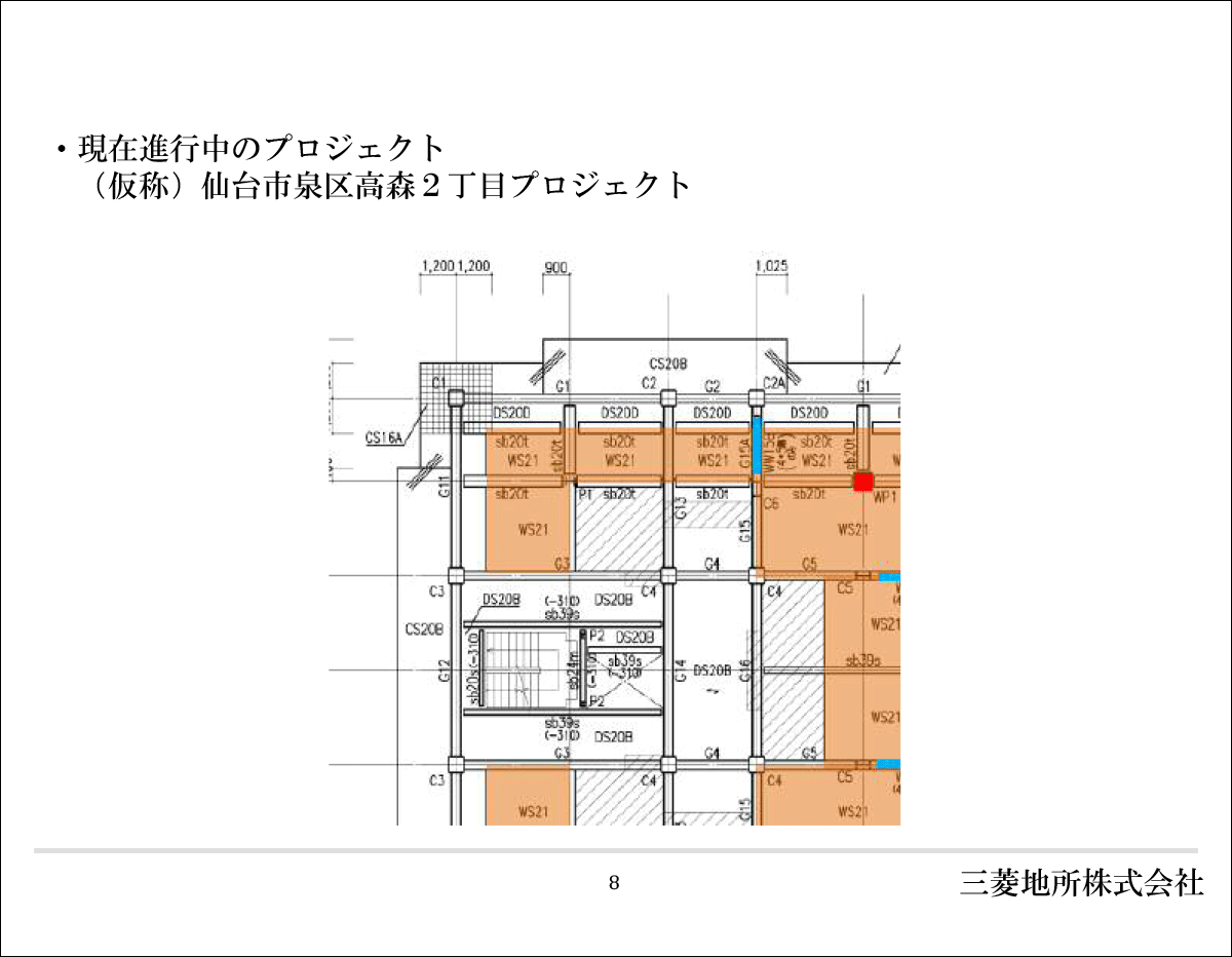 （仮称）仙台市泉区高森2丁目プロジェクト（資料：三菱地所）