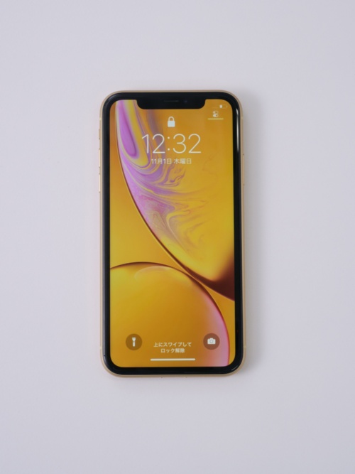 2018年10月26日発売の「iPhone XR」