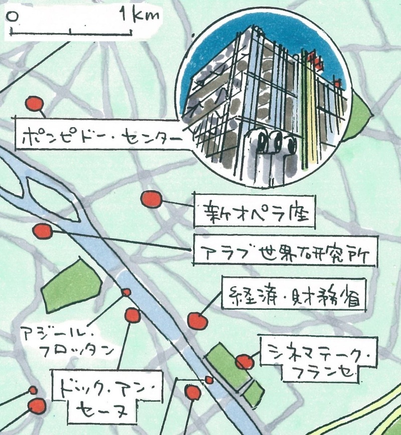 ピアノ ヌーベル 伝統と真っ向勝負するパリ建築の先進性 日経クロステック Xtech