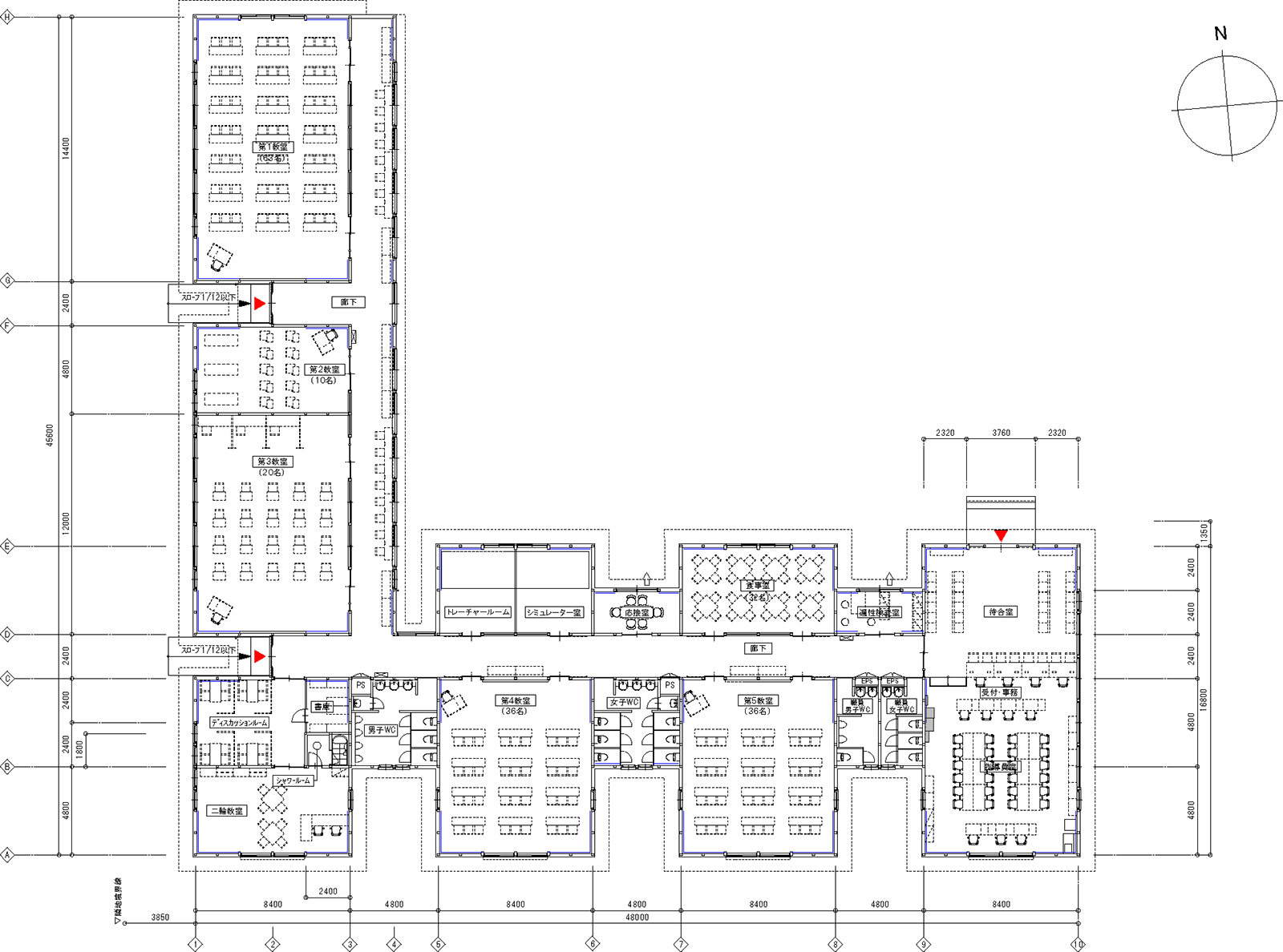 1階平面図（資料：かなで建築設計）