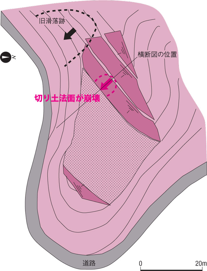 切り土中に局所崩壊したのはなぜ 日経クロステック Xtech