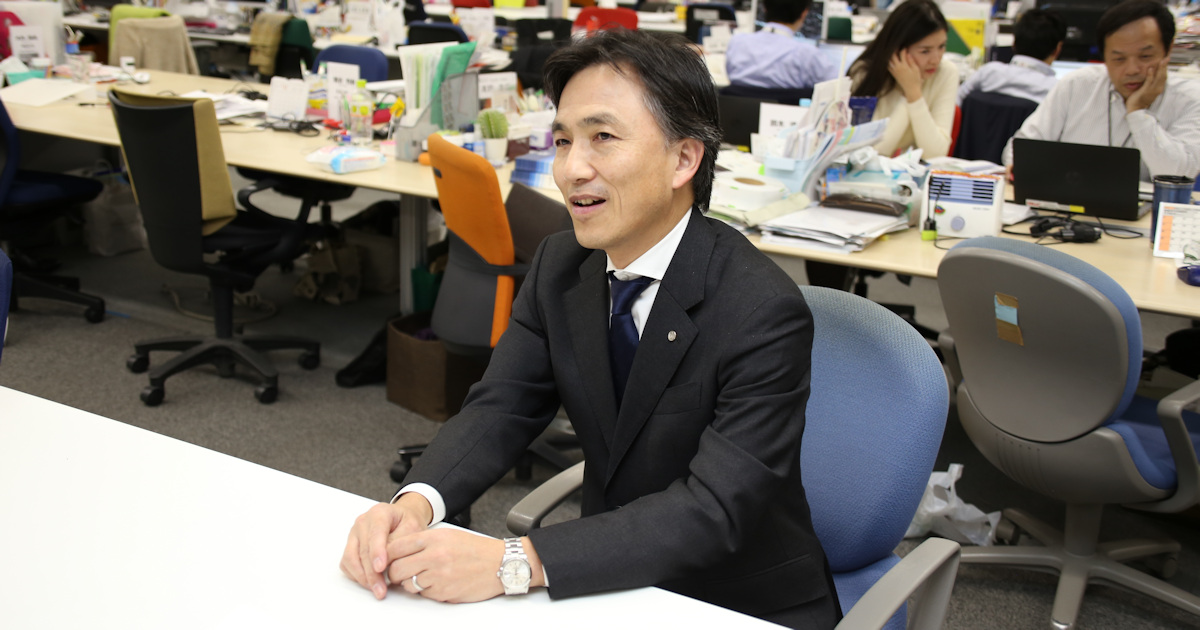 旅客システム推進部の杉原均部長