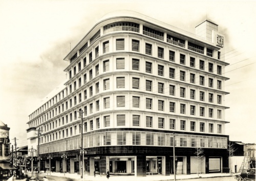 1933年の竣工当時のガスビル（写真：安井建築設計事務所）