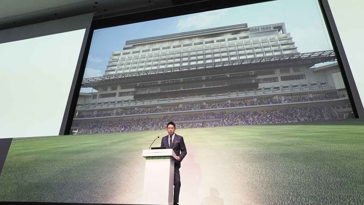 ジャパネットが800億円の「長崎スタジアムシティ」着工、試合見える