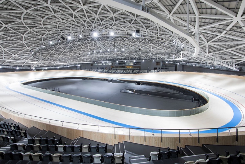 自転車競技施設 千葉jpfドーム 10月開業 清水建設がリングシェルの大屋根設計 日経クロステック Xtech 自転車競技施設 千葉jpfドーム 10月開業 清水建設がリングシェルの大屋根設計 日経クロステック Xtech
