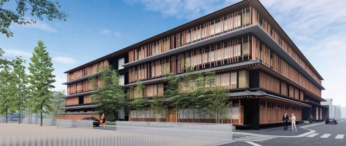2023年秋に開業予定であるタイのホテル「デュシタニ京都」（出所：安田不動産）