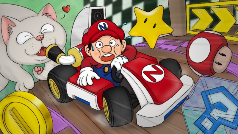 まんまマリオがリビング疾走 任天堂arの さすが ポイント 日経クロステック Xtech まんまマリオがリビング疾走 任天堂arの さすが ポイント 日経クロステック Xtech