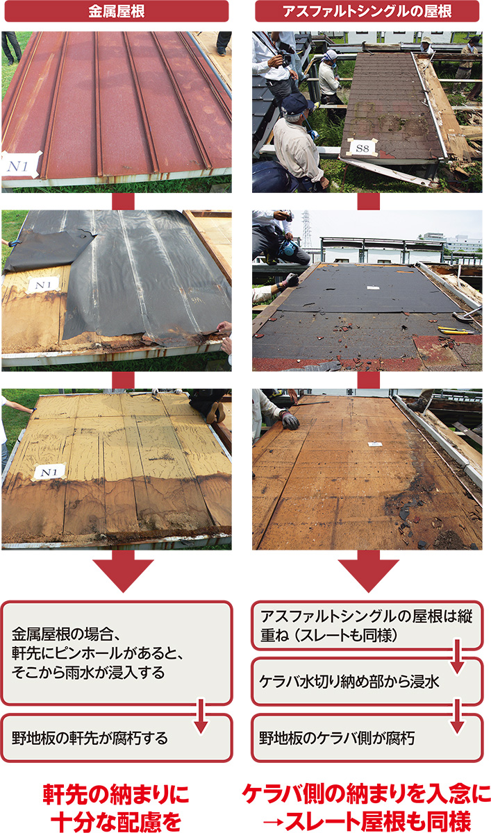 38年間の暴露試験で野地板のリスク浮き彫りに 日経クロステック Xtech