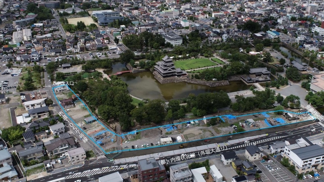 1位は「松本城の外堀復元へ最後の用地買収」