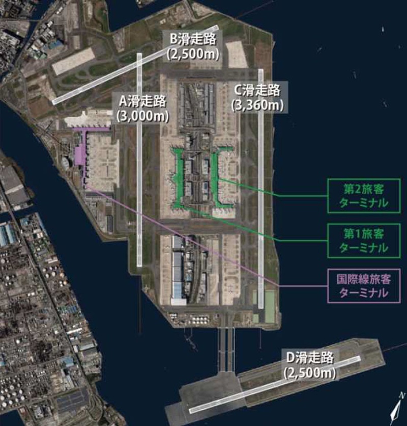 妖艶なステンレスの脚で100年耐久 羽田空港d滑走路 日経クロステック Xtech