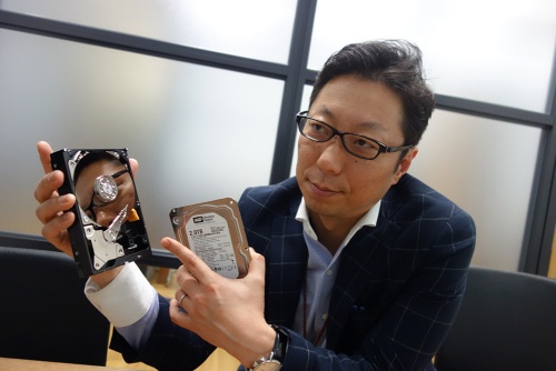 デジタルデータソリューションの上谷宗久取締役