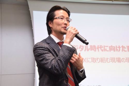 NTTコムウェアビジネスインキュベーション本部 BI部 統括課長の中里秀則氏