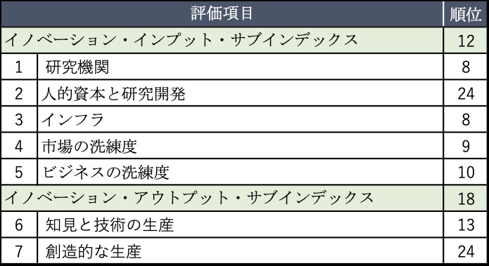 表2●GIIの評価項目